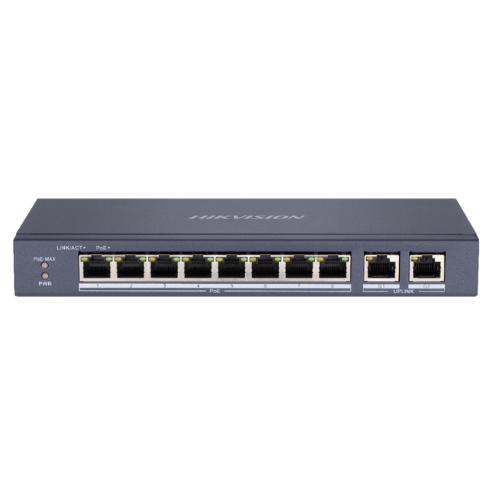 Hikvision DS-3E0310P-E/M 8 Port Fast Ethernet Unmanaged PoE Switch